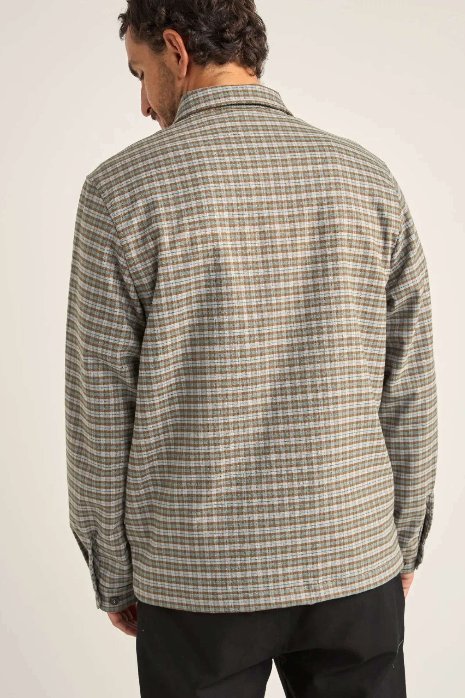 Rhythm Jordy Check Jacket Blue Check