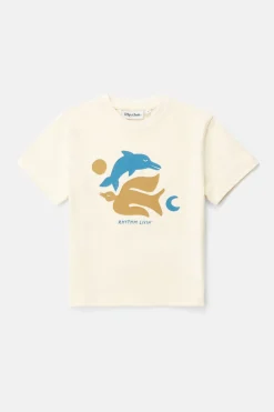 Kids Rhythm Kids Peace SS T-Shirt Natural White