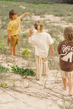 Kids Rhythm Kids Peace SS T-Shirt Natural White