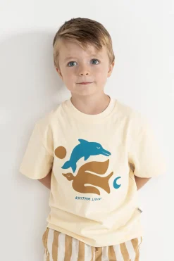 Kids Rhythm Kids Peace SS T-Shirt Natural White