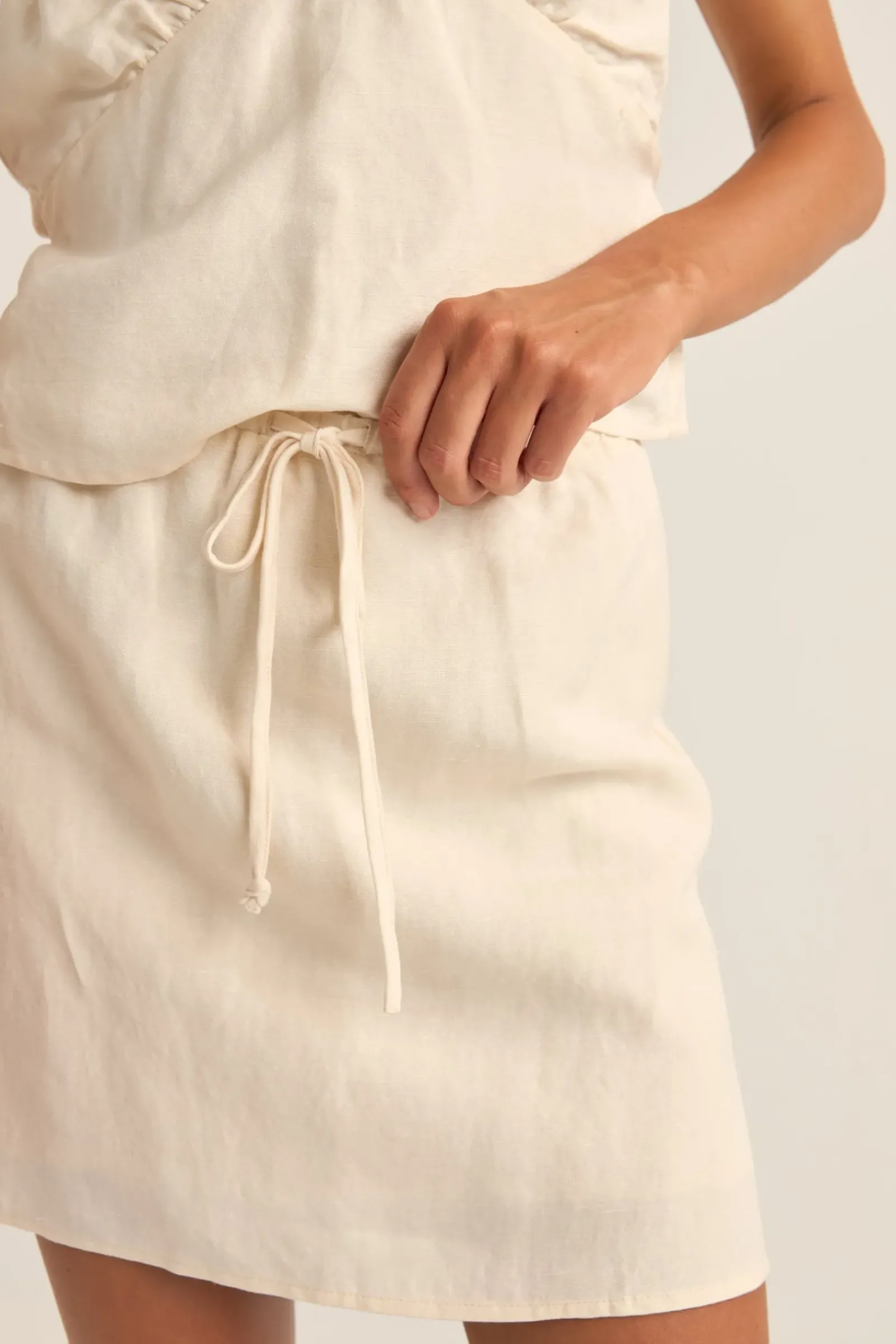 Women Rhythm Lenny Drawcord Skirt