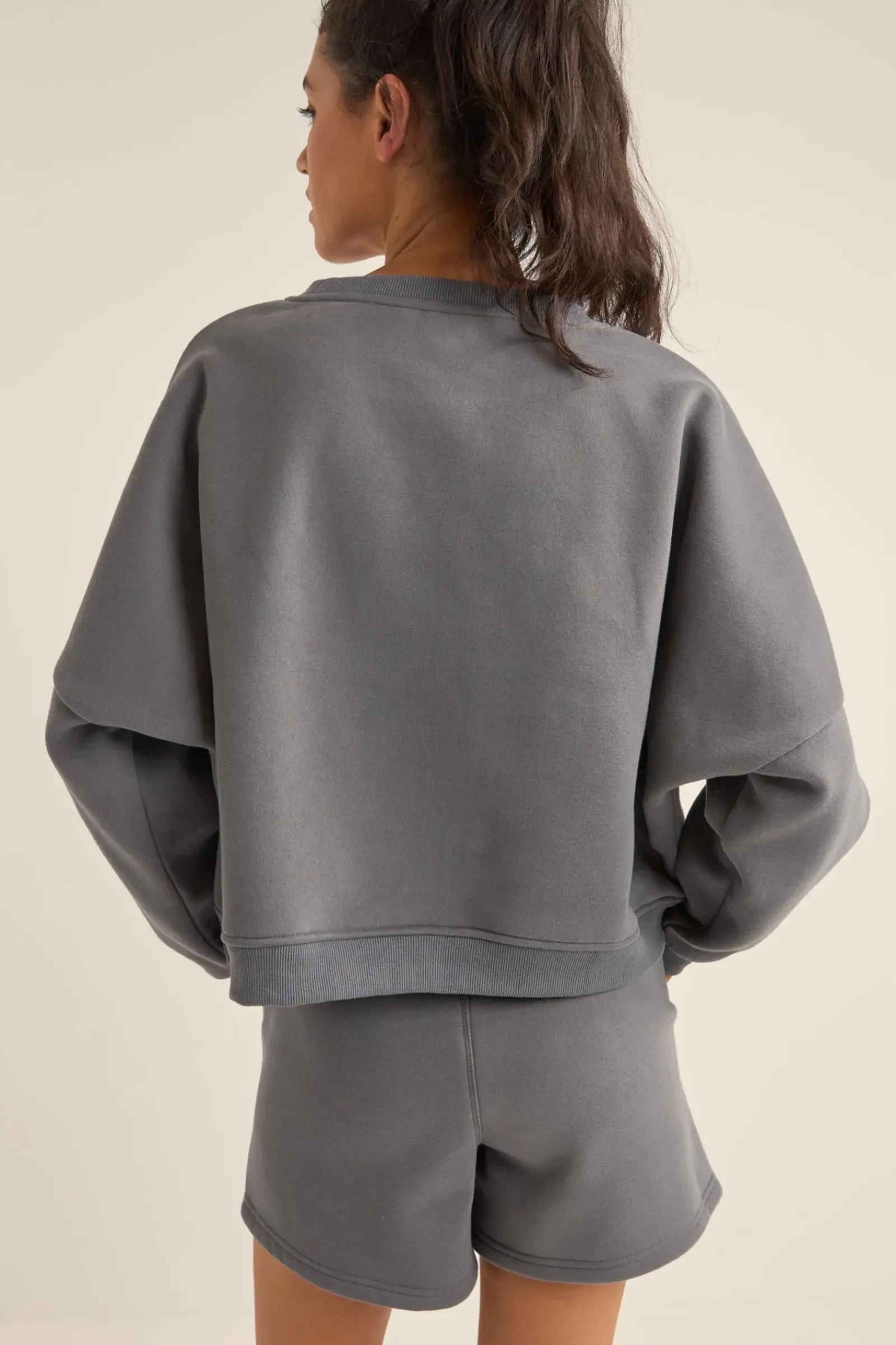 Women Rhythm Logo Crew Neck Fleece