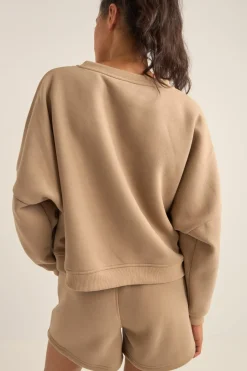 Women Rhythm Logo Crew Neck Fleece