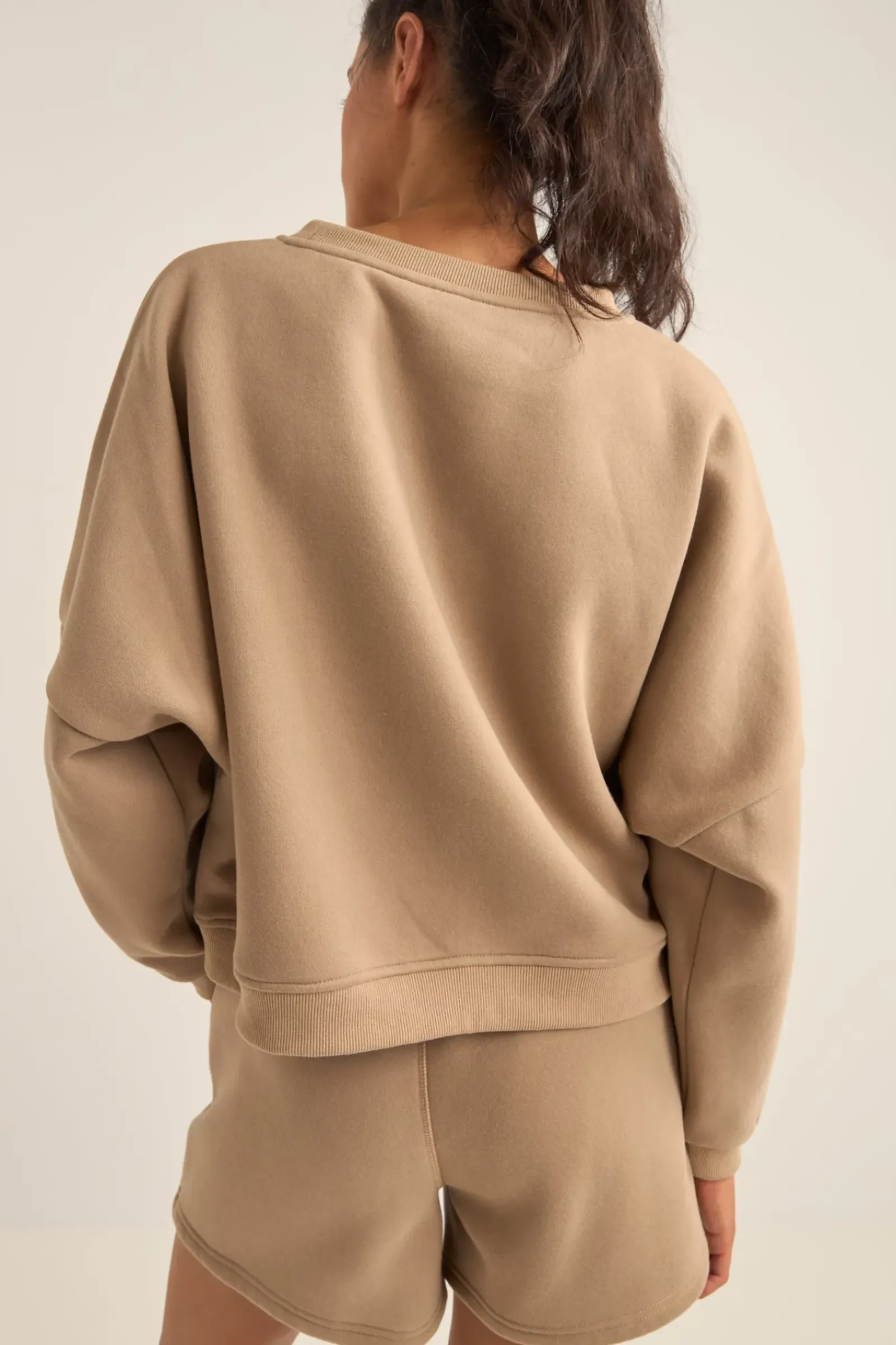 Women Rhythm Logo Crew Neck Fleece