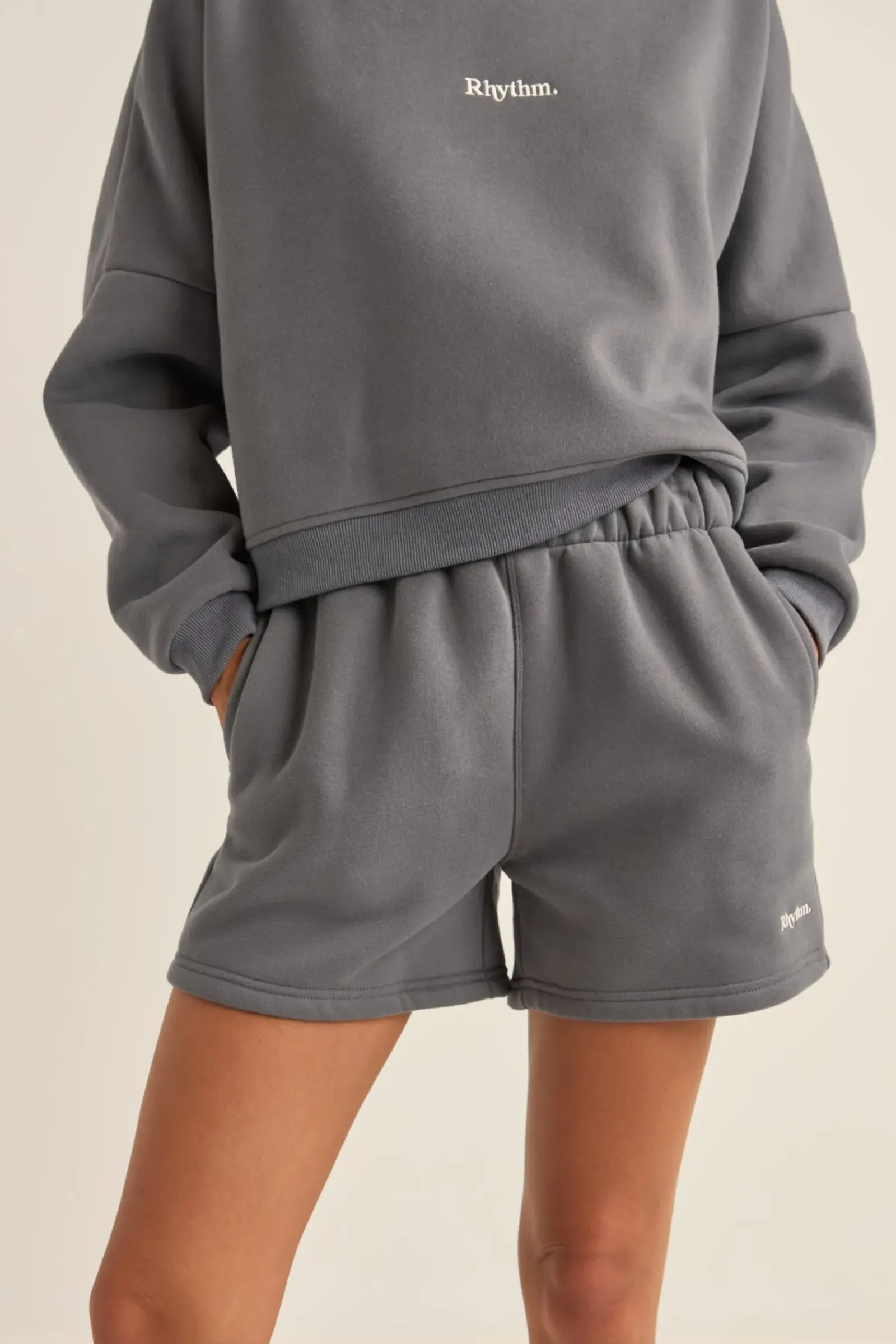 Women Rhythm Logo Fleece Shorts