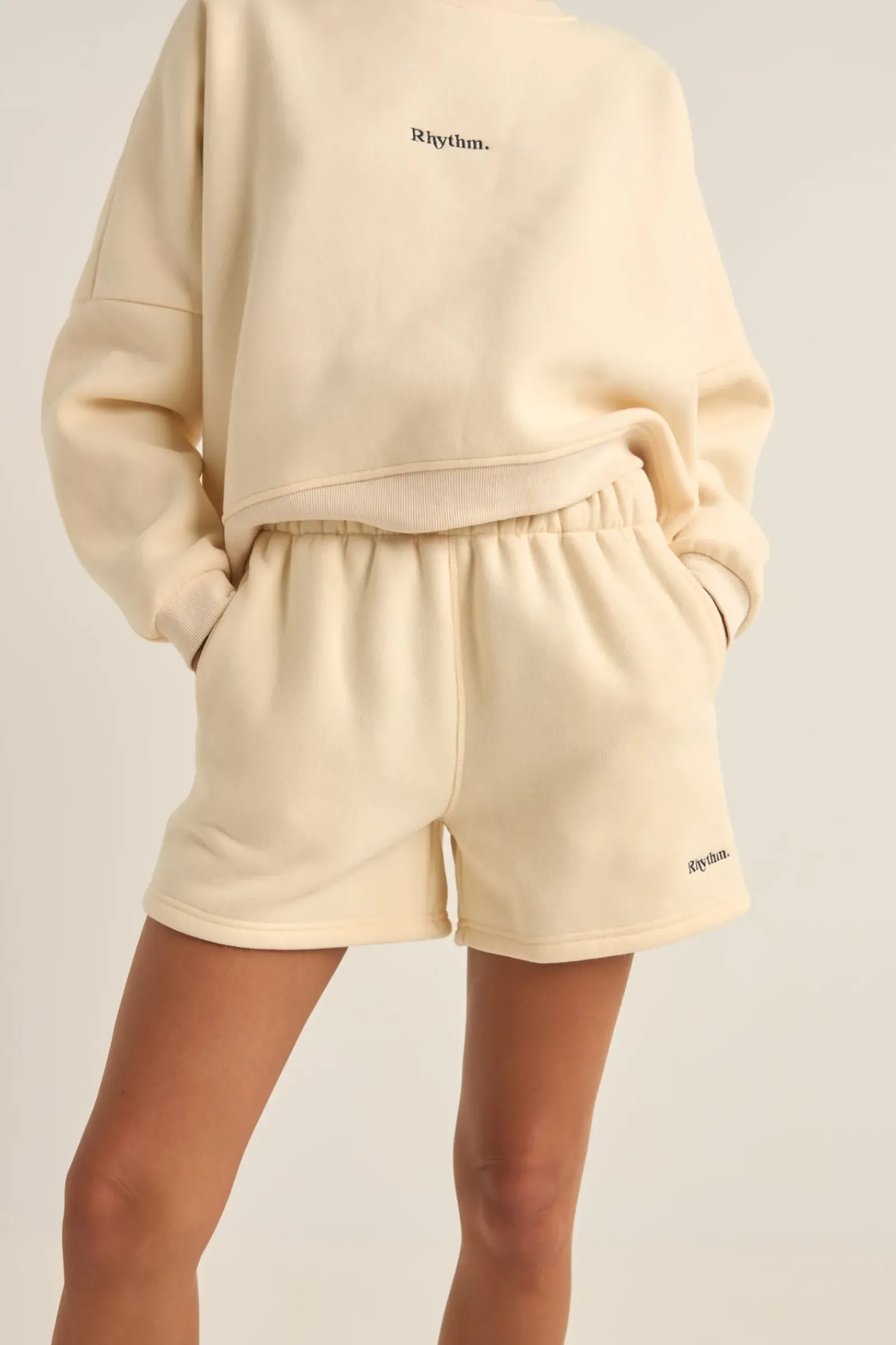 Women Rhythm Logo Fleece Shorts