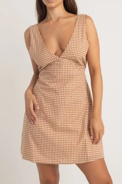 Women Rhythm Lola Check Mini Dress