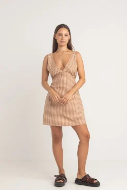 Women Rhythm Lola Check Mini Dress