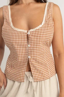 Women Rhythm Lola Check Top