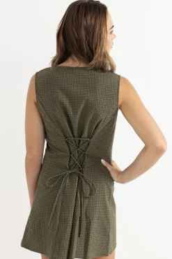 Women Rhythm Louise Check Mini Dress