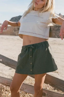 Women Rhythm Louise Check Skort
