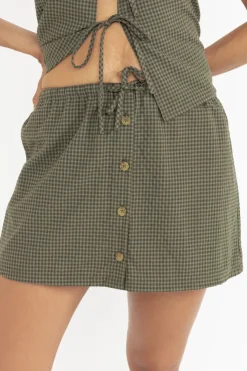 Women Rhythm Louise Check Skort