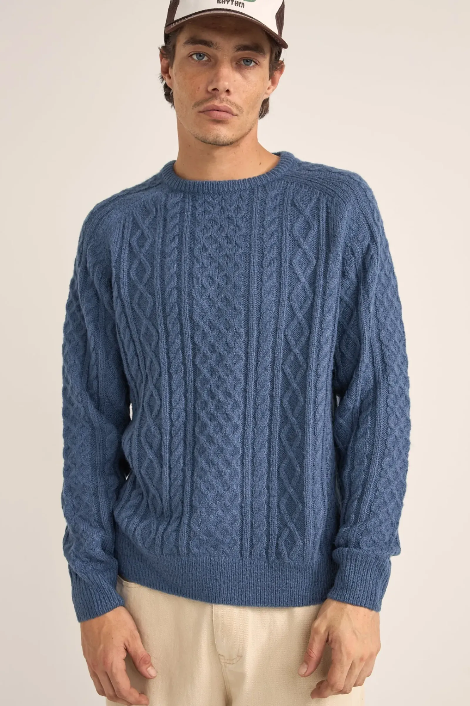 Rhythm Mohair Fishermans Knit