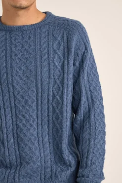 Rhythm Mohair Fishermans Knit
