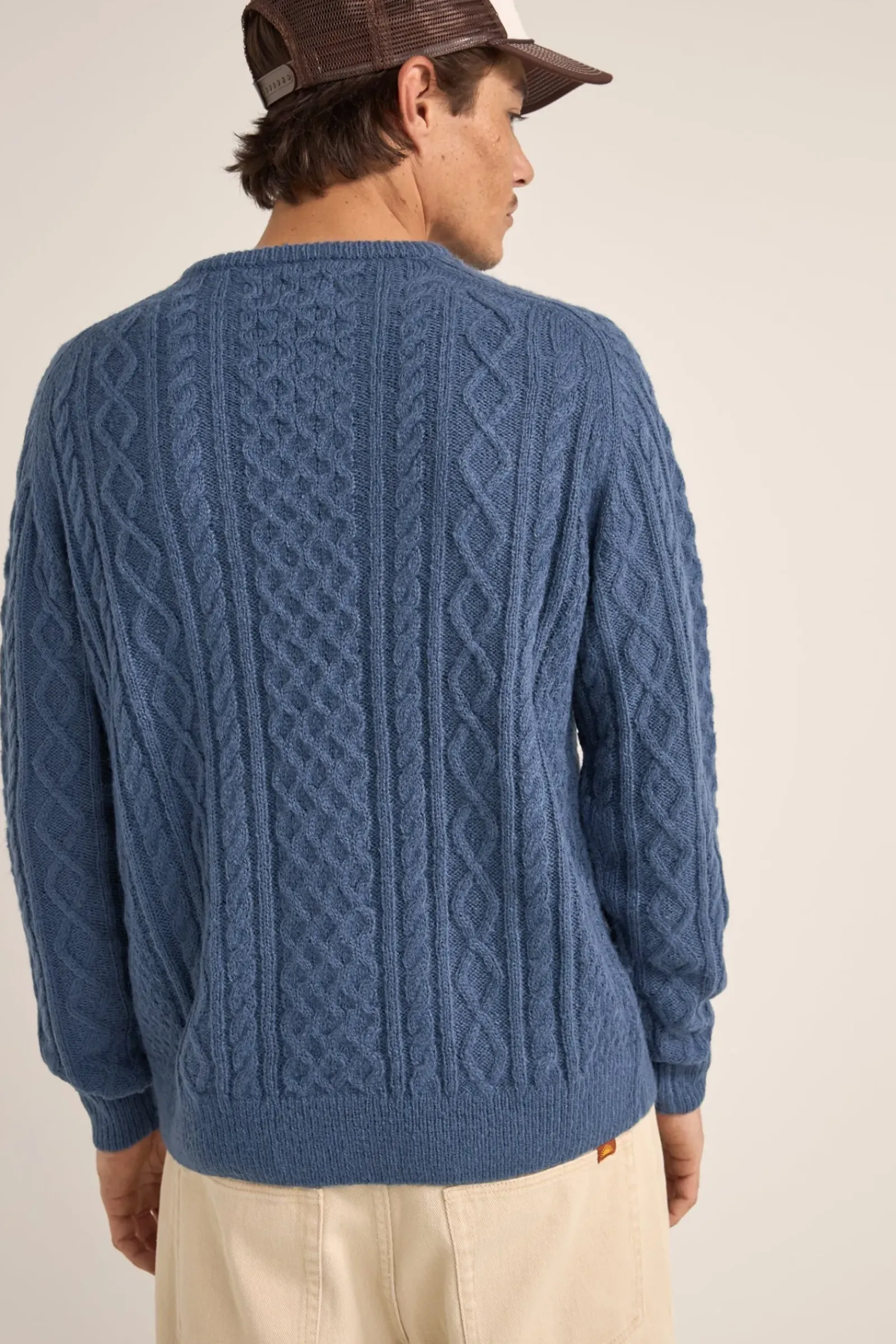 Rhythm Mohair Fishermans Knit