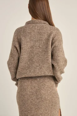 Women Rhythm Quinn Zip Knit