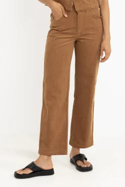 Women Rhythm Ranch High Waist Corduroy Pant
