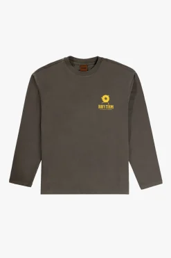 Rhythm Record Vintage Ls T-Shirt Vinatge Black