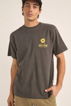 Rhythm Record Vintage Ss T-Shirt Vintage Black