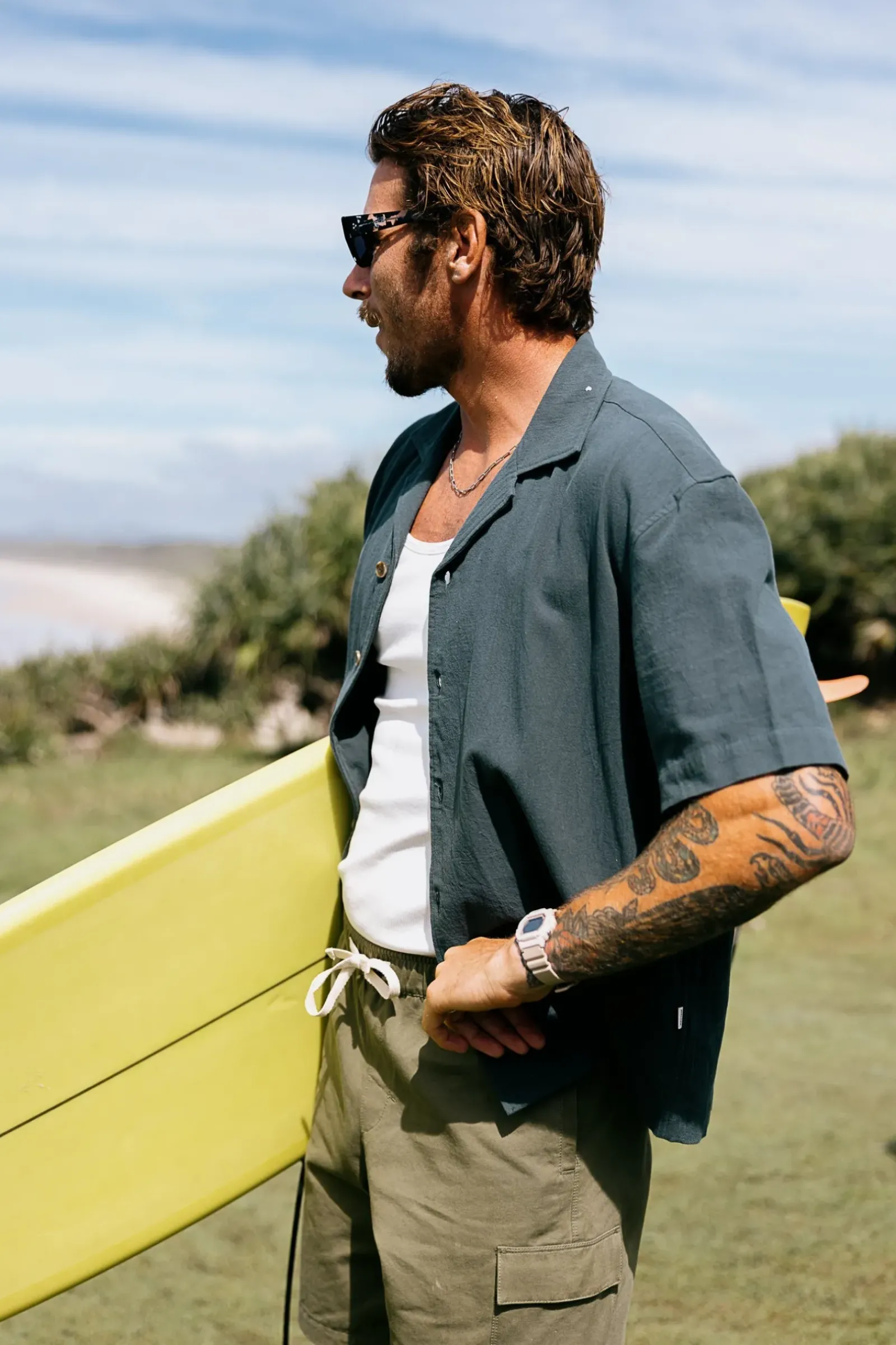 Rhythm Relaxed Texture Ss Shirt