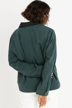 Women Rhythm Rowan Barn Jacket Forest