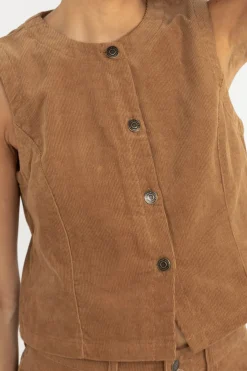 Women Rhythm Sadie Corduroy Vest