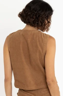 Women Rhythm Sadie Corduroy Vest