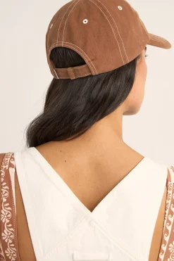 Women Rhythm Seafarer Cap Brown