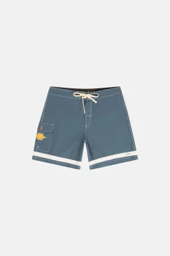 Rhythm Signature Stripe Trunk Navy