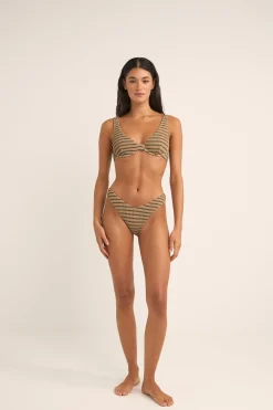 Women Rhythm Sol Stripe Hi Cut Pant