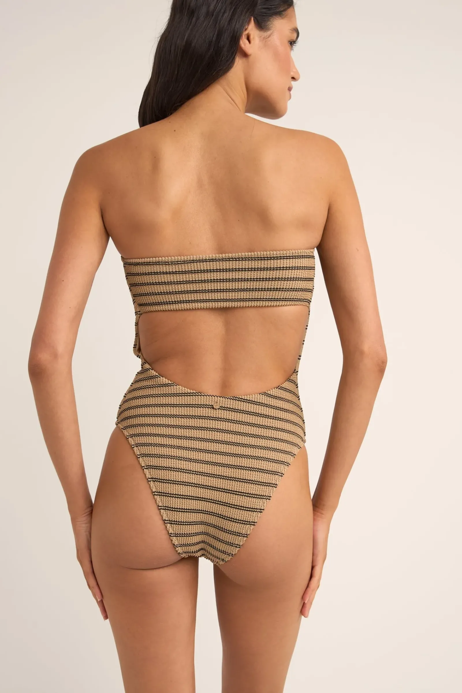 Women Rhythm Sol Stripe Strapless One Piece