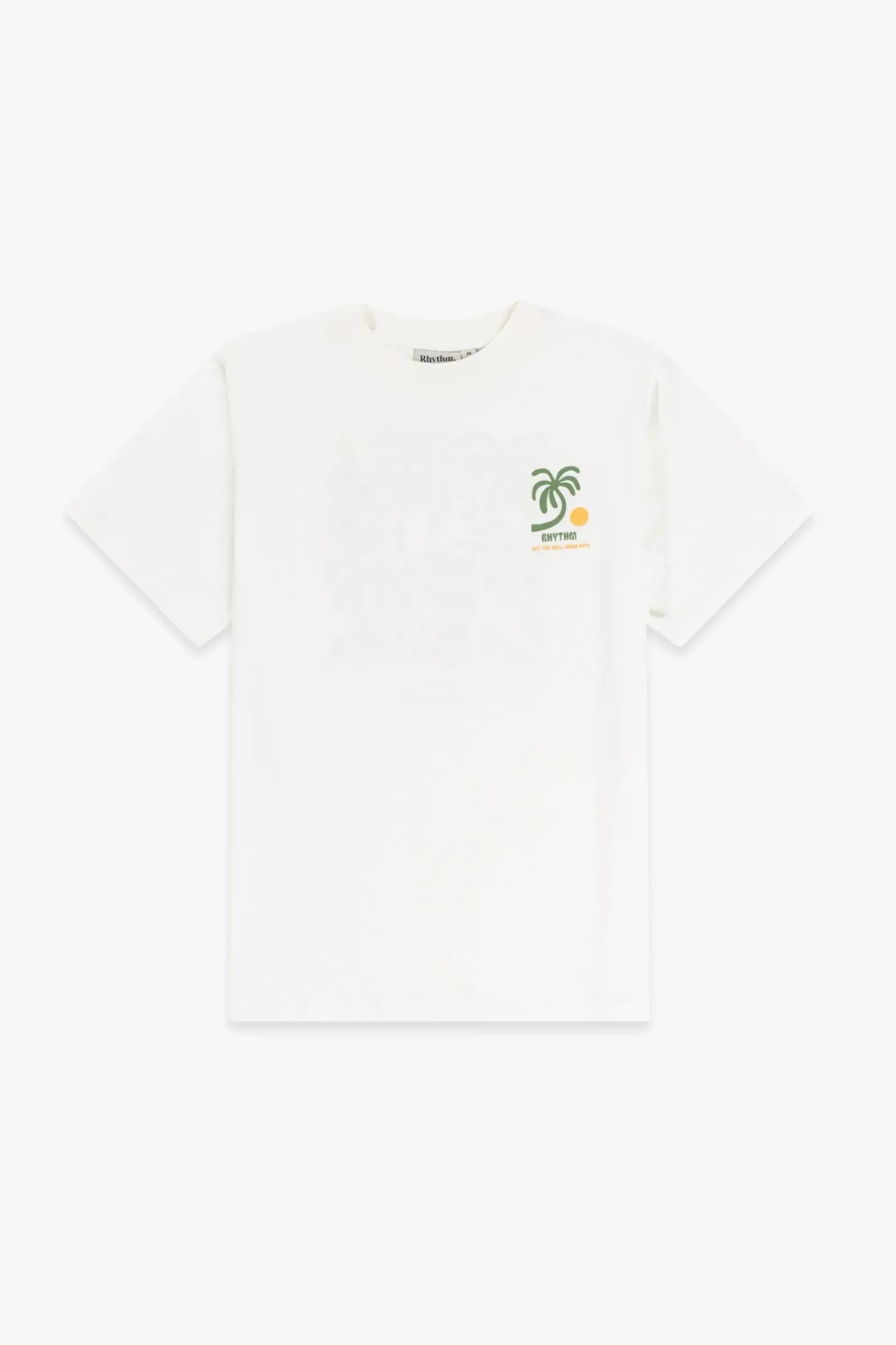 Rhythm Trees Ss T-Shirt Vintage White