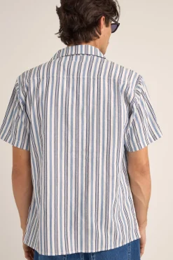 Rhythm Vacation Stripe Ss Shirt
