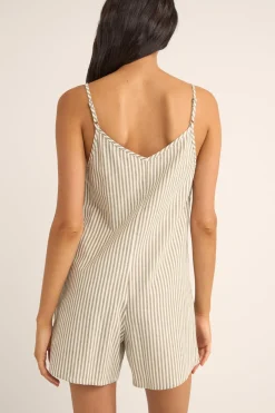 Women Rhythm Valley Stripe Adjustable Romper