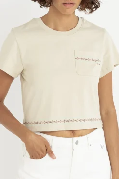 Women Rhythm Vintage Floral Crop Tee
