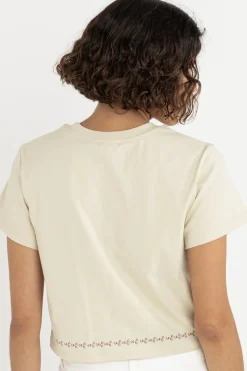 Women Rhythm Vintage Floral Crop Tee