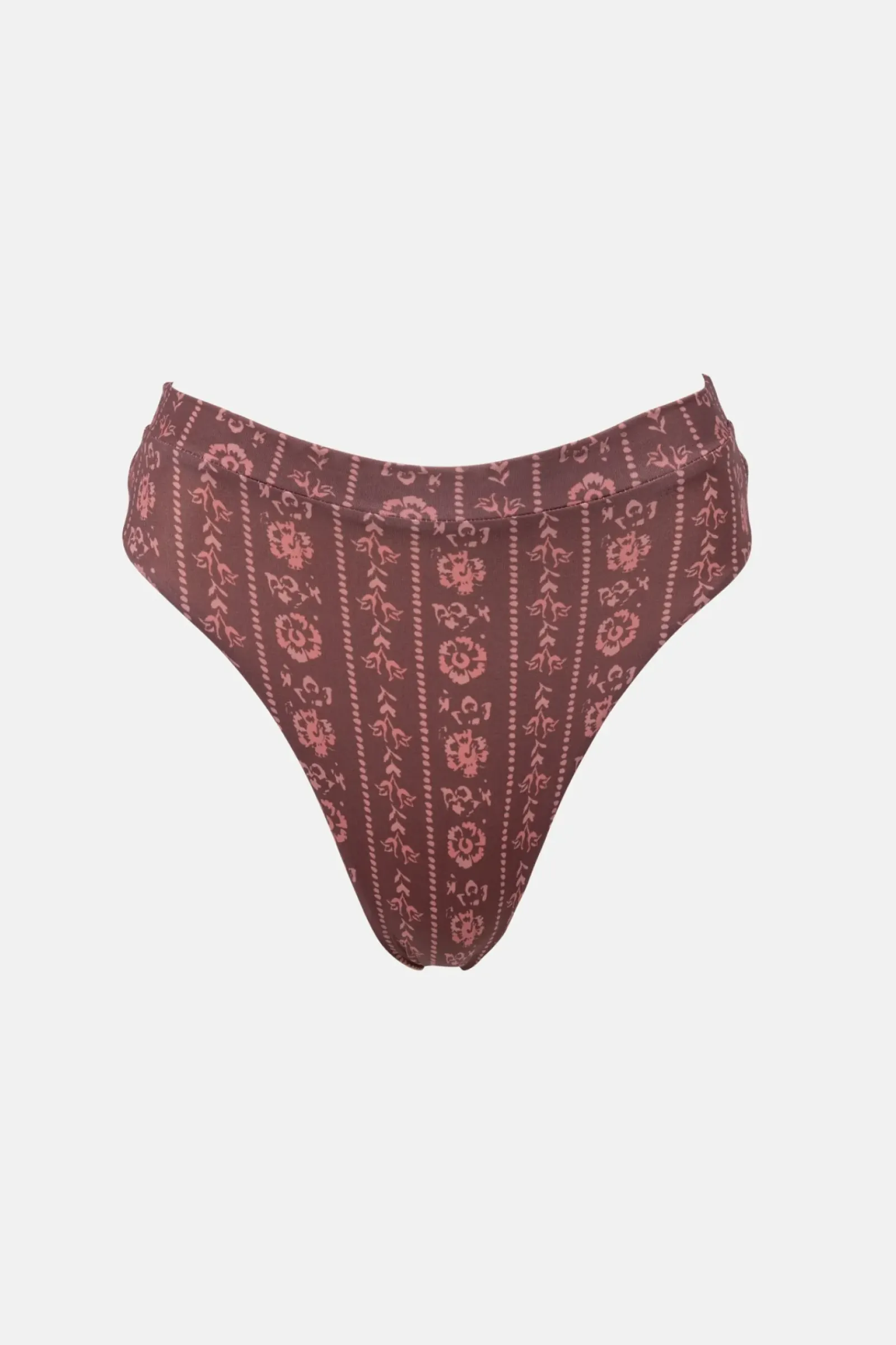 Women Rhythm Vintage Floral Hi Waist Pant