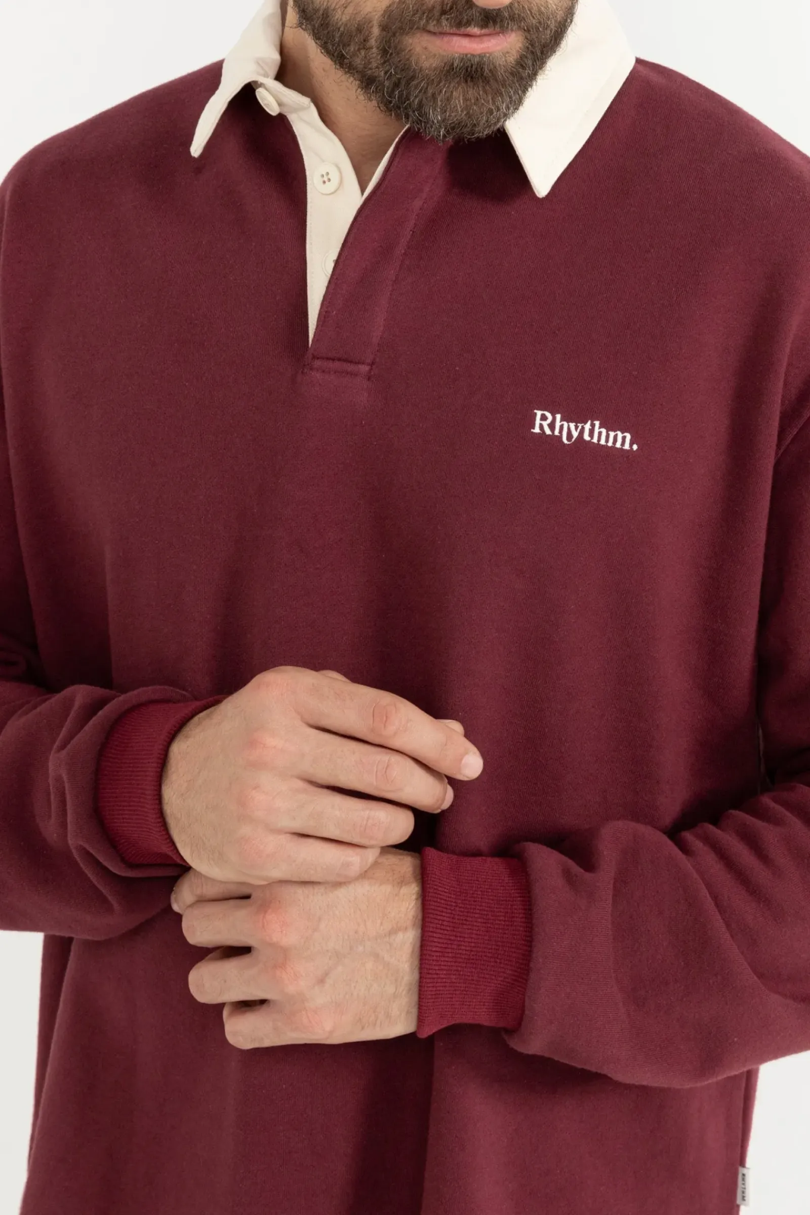 Rhythm Vintage Rugby Ls Polo