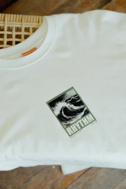 Rhythm Wild Waves Vintage Ss T-Shirt Vintage White