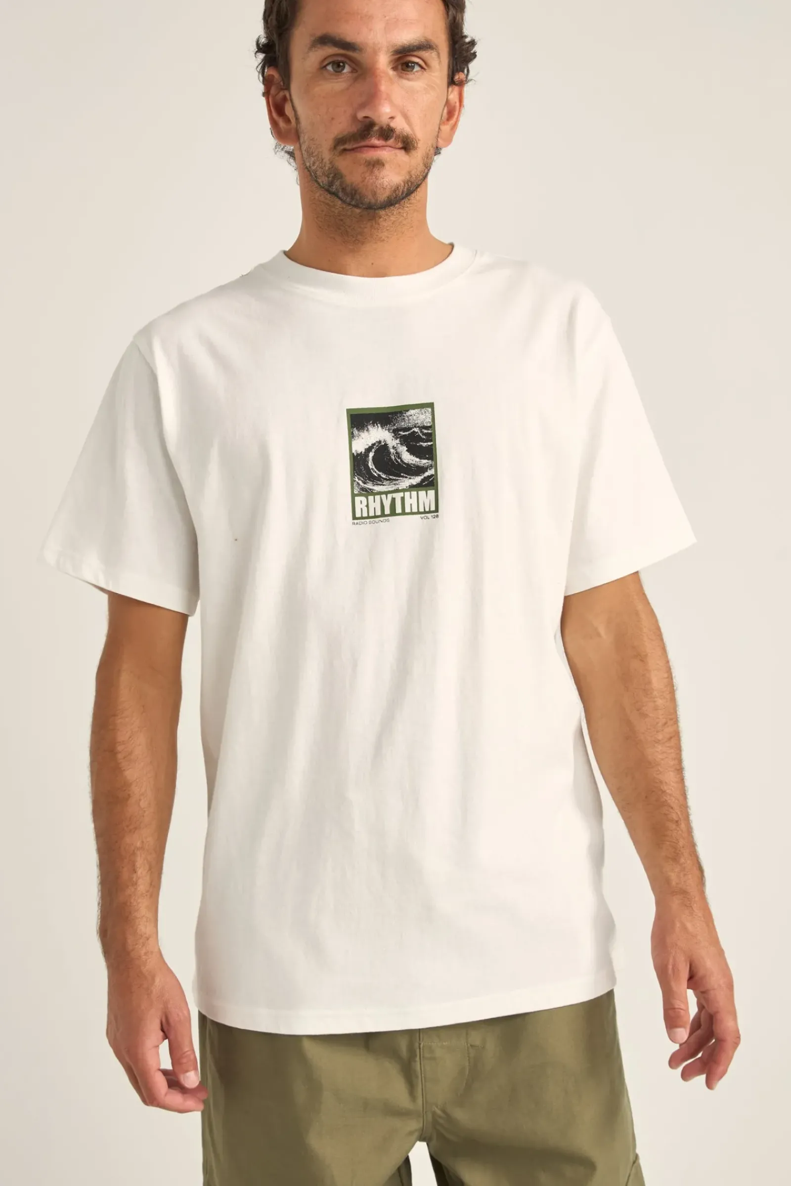 Rhythm Wild Waves Vintage Ss T-Shirt Vintage White