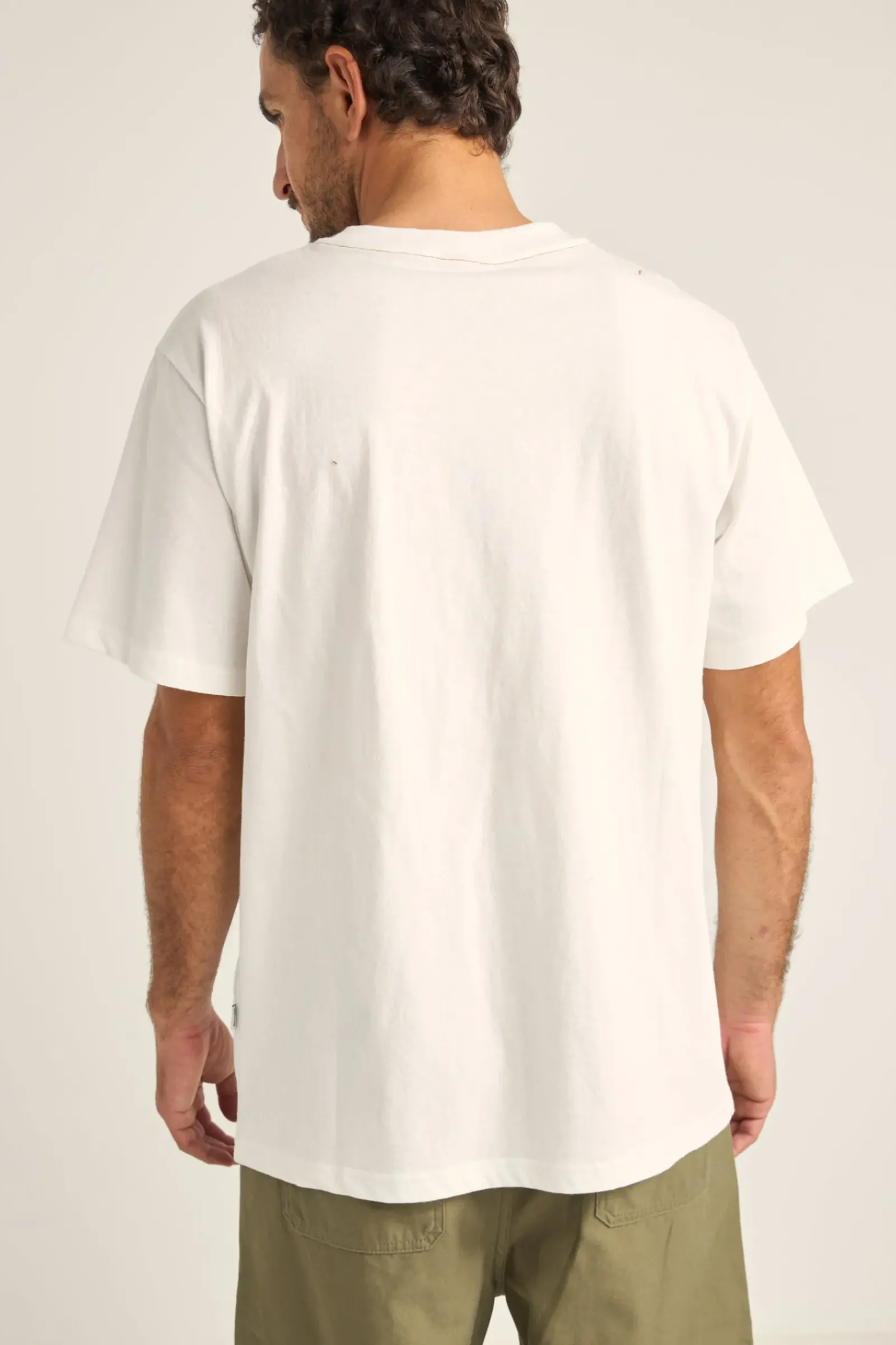 Rhythm Wild Waves Vintage Ss T-Shirt Vintage White