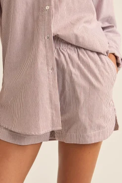 Women Rhythm Zephyr Stripe Beach Short